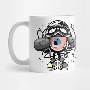 Boxing Monster Graffiti Street Art Mug